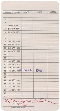 Lot #531 Dee Dee Ramone - Image 2