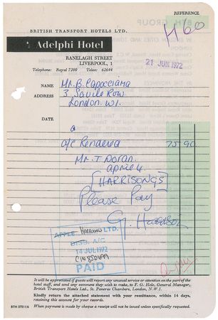 Lot #31 George Harrison