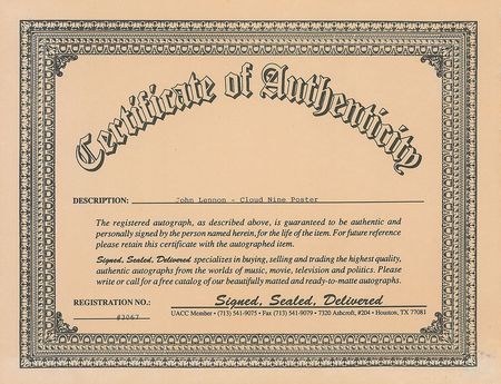 Lot #26 John Lennon - Image 3