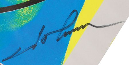 Lot #513 The Ramones 20th Anniversary Signed Poster - Image 2