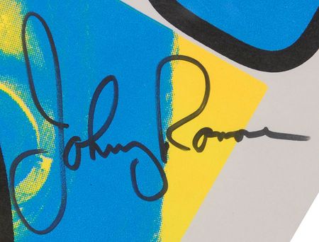 Lot #513 The Ramones 20th Anniversary Signed Poster - Image 3