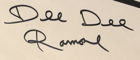 Lot #512 The Ramones The Ritz Signed Poster - Image 3