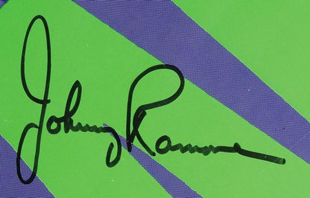 Lot #509 The Ramones Berlin Show-Used Signed Poster - Image 4