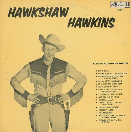 Lot #185 Hawkshaw Hawkins Signed Album - Image 2