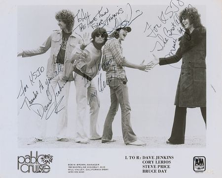 Lot #327 Pablo Cruise Signed Photograph - Image 2