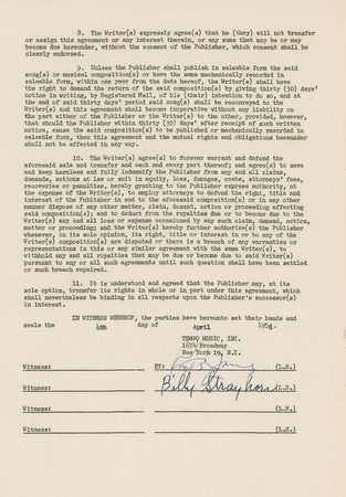 Lot #214 Billy Strayhorn - Image 2