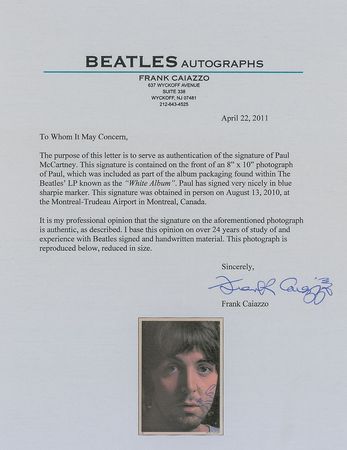 Lot #22 John Lennon, Paul McCartney, and Ringo Starr - Image 5