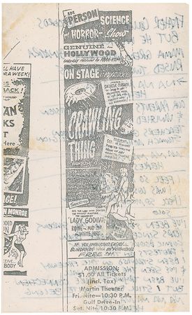 Lot #498 Joey Ramone’s Lyrics: Helpless - Image 3