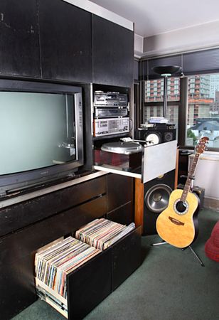Lot #491 Joey Ramone?s Entertainment Center  - Image 2