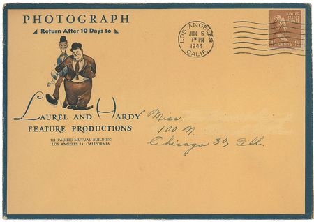 Lot #754 Laurel and Hardy Signed Photograph - Image 2