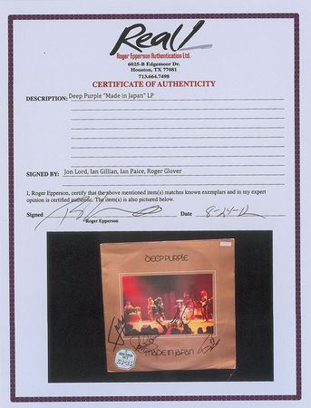 Lot #639 Deep Purple Album - Image 2