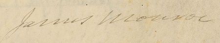 Lot #14 James Monroe Signed Document - Image 2