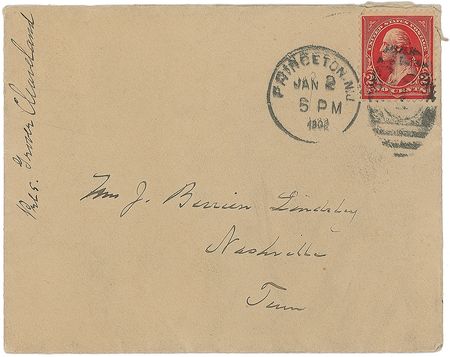 Lot #93 Grover Cleveland Handwritten Letter Signed - Image 2