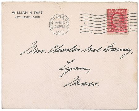 Lot #100 William H. Taft Handwritten Letter Signed - Image 3
