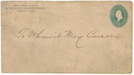 Lot #95 William McKinley Handwritten Letter Signed - Image 2