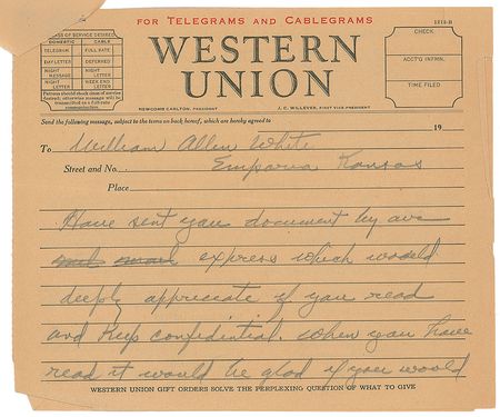 Lot #50 Herbert Hoover Handwritten Letter Signed - Image 2