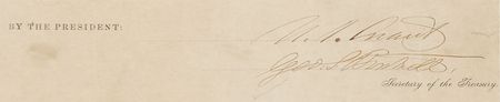 Lot #89 U. S. Grant Signature - Image 1