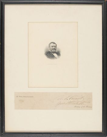 Lot #89 U. S. Grant Signature - Image 2