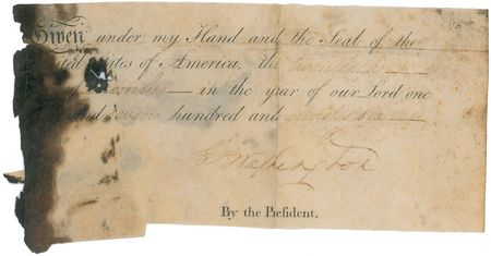 Lot #2 George Washington: Desirable presidential