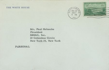 Lot #105 Dwight D. Eisenhower Typed Letter Signed - Image 2