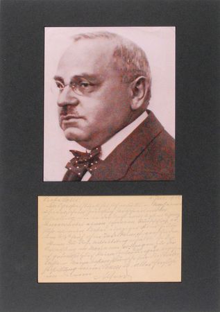 Lot #140 Alfred Adler Handwritten Letter Signed - Image 3