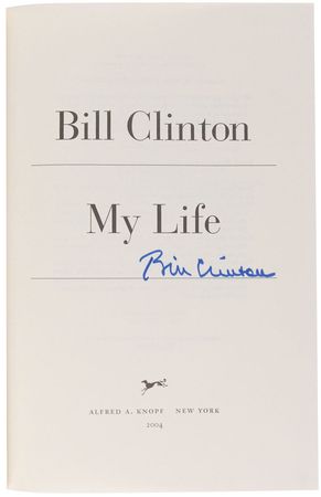 Lot #127 Bill Clinton Book - Image 1
