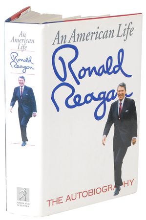 Lot #121 Ronald Reagan Book - Image 2