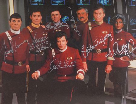 Lot #764 Star Trek Signed Photograph - Image 1