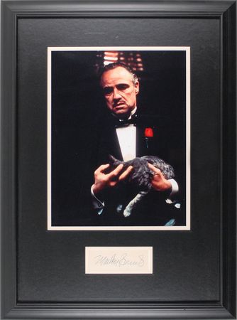 Lot #732 Marlon Brando Signature - Image 2