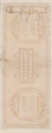 Lot #730 Humphrey Bogart Currency - Image 1