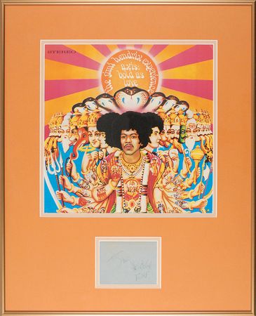 Lot #651 Jimi Hendrix Signature - Image 1