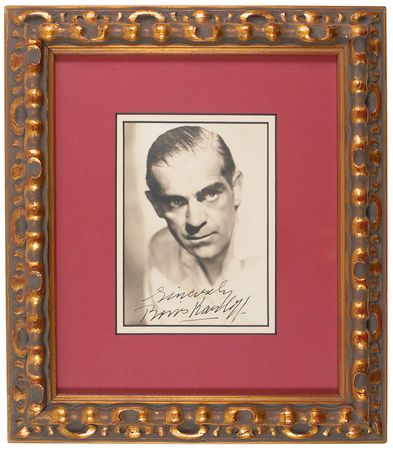 Lot #749 Boris Karloff Signed Photograph - Image 2