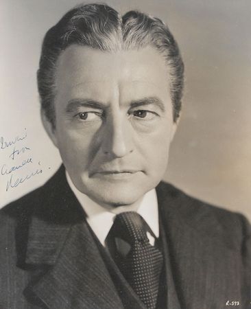 Lot #820 Claude Rains Signed Photograph - Image 1
