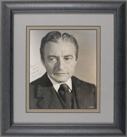 Lot #820 Claude Rains Signed Photograph - Image 2