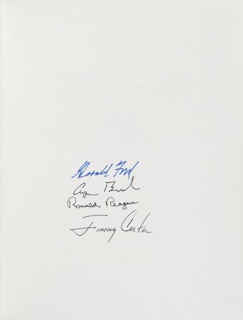 Lot #87 Four Presidents: From the Cold War to the Internet Age—Ford, Carter, Reagan, and Bush - Image 1