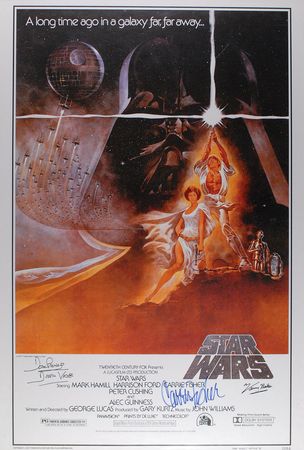 Lot #827 Star Wars Posters - Image 1