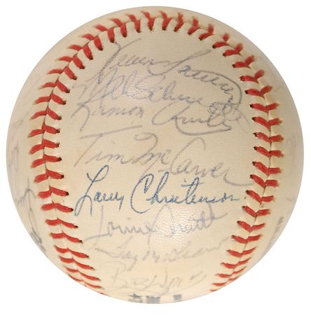 Lot #897 Philadelphia Phillies: 1980 Baseball - Image 1