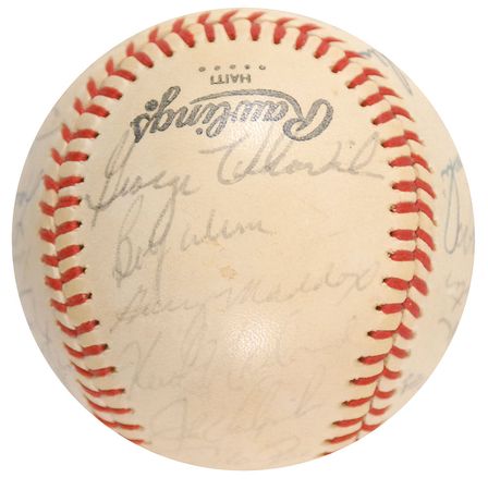 Lot #897 Philadelphia Phillies: 1980 Baseball - Image 4