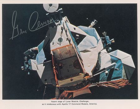 Lot #402 Gene Cernan Signed Photographs - Image 3