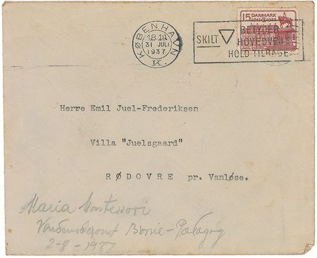 Lot #228 Maria Montessori Typed Letter Signed - Image 2
