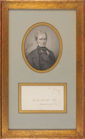 Lot #159 Henry Clay Free Frank - Image 1