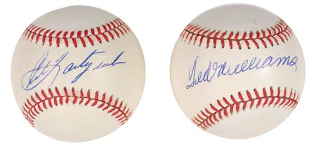 Lot #904 Ted Williams and Carl Yastrzemski Group Lot - Image 1