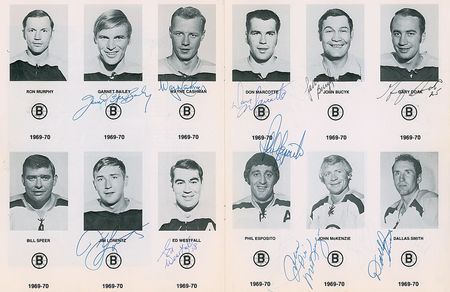 Lot #872 Boston Bruins Program - Image 2