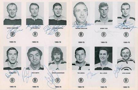 Lot #872 Boston Bruins Program - Image 3