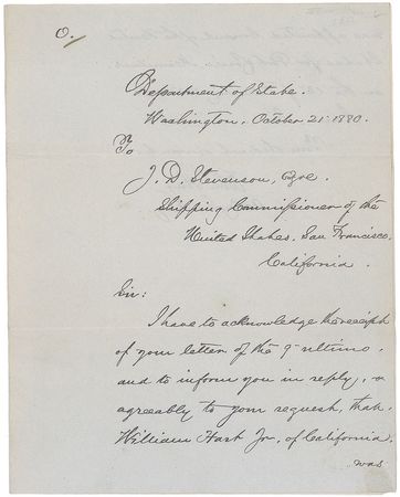 Lot #279 John Hay - Image 1