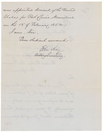 Lot #279 John Hay - Image 2