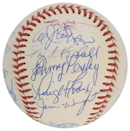 Lot #874 Boston Red Sox: 1978 Baseball - Image 4