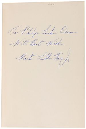 Lot #215 Martin Luther King, Jr: MLK?s historic memoir of the Montgomery Bus Boycott - Image 1