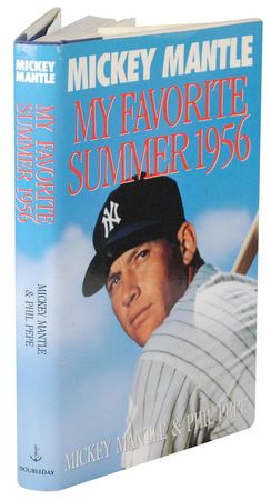 Lot #892 Mickey Mantle Book - Image 2