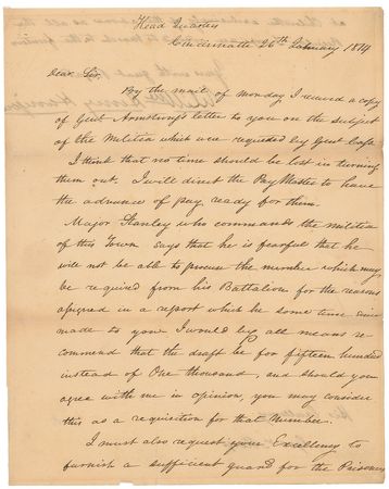 Lot #24 William Henry Harrison: After killing